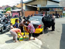 Polres Cirebon Kota Tebar 4 Ton Beras Murah, Langsung Diserbu Warga