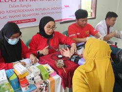 Rayakan HUT ke-80 RI, Lapas Kelas IIA Kuningan Gelar Bakti Sosial di Kampung Tonjong