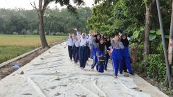 Setelah Bertahun-tahun Rusak Jalan Menuju SMPN 1 Cikedung, Kini Telah Diperbaiki