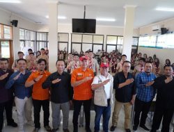 Baznas Kuningan Gelar Program BTB Go to School di SMKN 4, Latih Siswa Tanggap Bencana