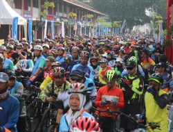 Semangat Kebersamaan Warnai Fun Bike Tour de Linggarjati 2025 di Kuningan