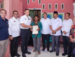 Wamen ATR/Waka BPN Bersama Menko IPK Serahkan 184 Sertipikat Elektronik di Bengkulu