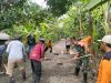Karya Bakti Babinsa dan Warga Cikeusal: Cor Jalan Sepanjang 111 Meter