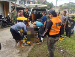 Polsek Kandanghaur Evakuasi Temuan Mayat di Sungai Gempol, Polisi Lakukan Penyelidikan