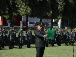 Maknai Kesaktian Pancasila, Kodim 0615/Kuningan Gelar Upacara dan Kenaikan Pangkat