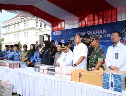 Kuningan Berantas Rokok Ilegal: 7 Juta Batang Dimusnahkan, Ekonomi Daerah Diselamatkan