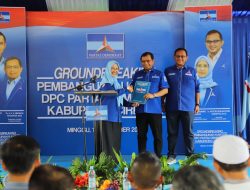 Ground Breaking Pembangunan Kantor DPC Partai Demokrat Kabupaten Cirebon