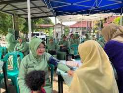 Persit KCK Kuningan Gelar Pemeriksaan Dini Kanker Leher Rahim dengan Metode HPV DNA