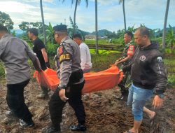 Pria Tewas di Sawah, Diduga Akibat Gangguan Jantung