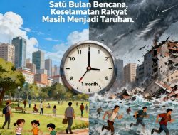 Satu Bulan Bencana, Keselamatan Rakyat Masih Menjadi Taruhan