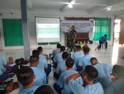 Cegah Kenakalan Remaja, Danramil Cilimus Berikan Penyuluhan ke Ponpes Al – Mutawally