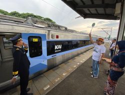 Tingkatkan Kenyamanan dan Dukung Transportasi Berkelanjutan, KAI Daop 3 Cirebon Operasikan KA Ranggajati dengan Kereta Stainless Steel New Generation