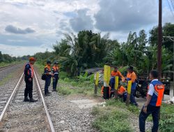 KAI Daop 3 Cirebon Tutup 16 Perlintasan Sebidang Ilegal Tahun 2025