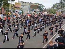Milad ke-53 Bima Suci Kuningan: Ratusan Pesilat Gelar Latgab dan Donor Darah