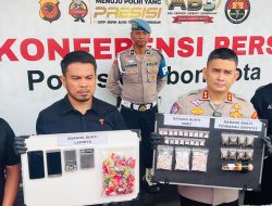 Satres Narkoba Polres Cirebon Kota Bongkar Rumah Kos Produksi Tembakau Sintetis