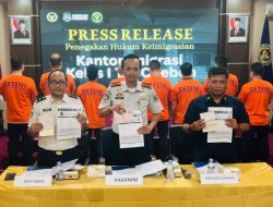 Langgar Aturan, 8 WNA Tiongkok Ditangkap Imigrasi Cirebon