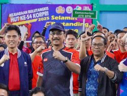 Kejuaraan Bulutangkis HUT KORPRI ke-54 Dibuka, Pasangan Dalu-Antoni Menang Telak