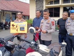 Dua Pelaku Spesialis Curanmor Kosan Diringkus Polres Cirebon Kota