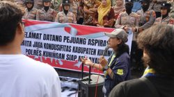 Aksi Damai PMII Kuningan Sambut 1 Tahun Kepemimpinan, Wabup: Kami Terima Aspirasi