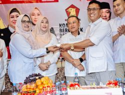 Kompak Bergerak Berdampak, HUT Gerindra Kuningan ke-18 Diisi Santunan dan Bantuan Sosial