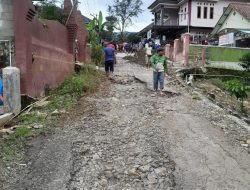 Keluhan Warga Terbantu, Anggota DPRD Kuningan Tika Evian Dukung Perbaikan Jalan Karangkancana-Jabranti