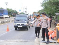 Polres Indramayu Cek Kesiapan Jalan Arteri Pantura Jelang Arus Mudik Lebaran 2026