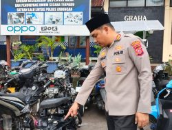 Tampil Gaya Pakai Plat Luar Negeri, Motor Scoopy di Kuningan Dibekukan