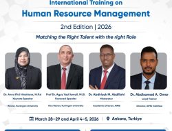 Nama UNIKU Bergema di Kancah Global, SPS UNIKU Gelar Pelatihan HRM Internasional Kedua di Ankara