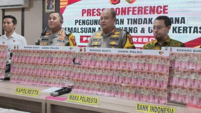 Polresta Cirebon Bongkar Produksi Upal Senilai Rp 12 Miliar