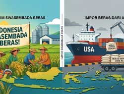 Klaim Swasembada Beras vs Impor 1.000 Ton Beras dari AS