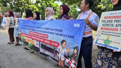 Semangat Kartini dan Patriotisme Keselamatan: KAI Daop 3 Cirebon Gelar Sosialisasi Anti Pelecehan Seksual dan Disiplin di Perlintasan Sebidang