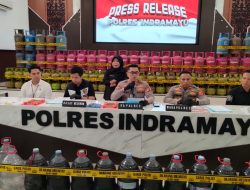 Polres Indramayu Gerebek Oplosan LPG dan Penimbun Pertalite, Dua Tersangka Diamankan