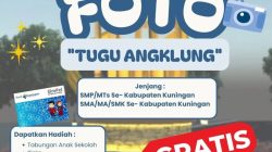 Aksi Kamera Pelajar, Lomba Foto Tugu Angklung Resmi Dibuka