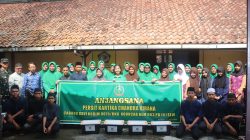 Peduli Sesama, Persit Kuningan Berikan Sembako dan Kadeudeuh ke Yayasan