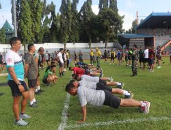 Stadion dan Kolam Renang Sanggariang Jadi Saksi, 200 Personel Uji Fisik dan Ketahanan