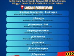 Milangkala Tatar Sunda 2026 di Cirebon Kota, Ini Rekayasa Lalu Lintasnya