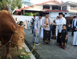 Masjid Agung Syiarul Islam Terima 8 Hewan Kurban, Termasuk Sapi Pilihan Presiden Prabowo Subianto