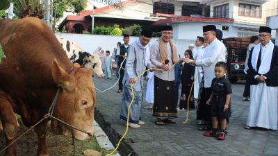 Masjid Agung Syiarul Islam Terima 8 Hewan Kurban, Termasuk Sapi Pilihan Presiden Prabowo Subianto