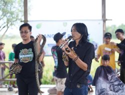 Komunitas Reptil Indramayu Kecam Penggunaan Ular dan Biawak dalam Aksi Demo di Indramayu
