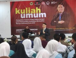 Hadirkan Deputi Penindakan KPK, Uniku Bahas Penegakan Hukum dan Anti Korupsi