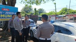 Satlantas Polres Cirebon Kota Monitoring Kawasan Rawan Kecelakaan