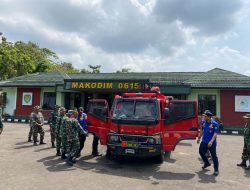 Tingkatkan Kesiapsiagaan, Babinsa Diberi Pembekalan Penanganan Kebakaran