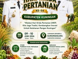 Hari Krida Pertanian Ke-54! Kuningan Siapkan Pameran Hasil Bumi dan Pangan Murah Di Gunungkeling