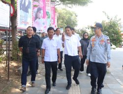 Wali Kota Tinjau Pemagaran Trotoar CSB, Upaya Tingkatkan Kenyamanan Pengguna Jalan