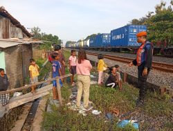 Masuk Musim Kemarau KAI Daop 3 Cirebon Peringatkan Bahaya Pembakaran dan Pembuangan Sampah di Jalur Kereta