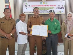 Tanda Tangani Pakta Kebersamaan, DKP Pertanian Kuningan dan KTNA Kolaborasi Wujudkan Swadaya Pangan