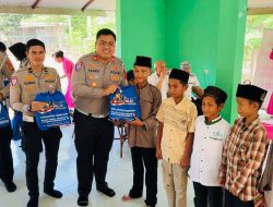 Satlantas Polres Cirebon Kota Berbagi Kasih Kepada Anak Yatim Jelang HUT Bhayangkara ke-80