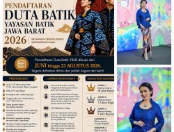 Yayasan Batik Jawa Barat Buka Pendaftaran Duta Batik 2026