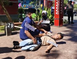 Rekonstruksi Taman Kota: Fakta Kejadian Diperjelas di Lokasi