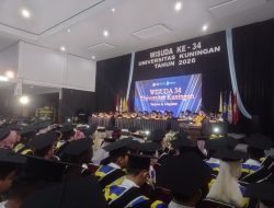 Dari Thailand Hingga Jepang, Internasionalisasi dan Prestasi Jadi Kebanggaan Wisuda ke-34 Uniku